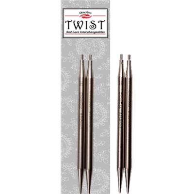 Pointes d'aiguilles circulaires interchangeables Twist Red Lace de marque Chiaogoo (prix pour la paire) - Image 5